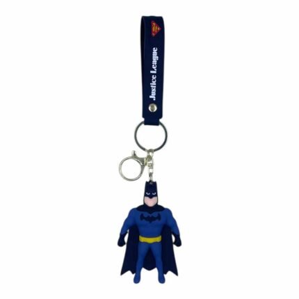 DC Comics 3D Batman Keychain – Anime Accessory for Bags, Keys, Backpacks (Style2) - RK-22