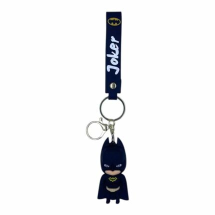 DC Comics 3D Batman Keychain – Anime Accessory for Bags, Keys, Backpacks