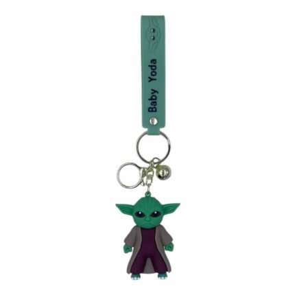Star Wars 3D Baby Yoda Keychain – Anime Accessory for Bags, Keys, Backpacks (Style2) - RK-30