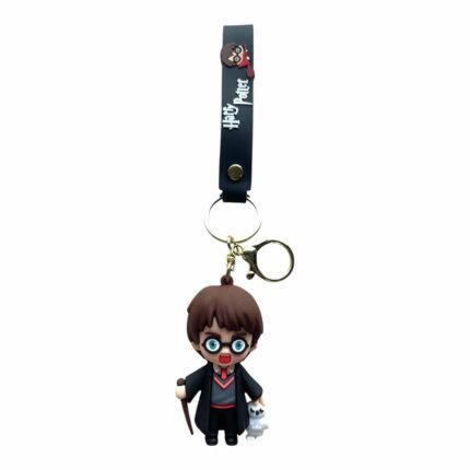 Harry Potter & Hedwig 3D Harry Potter Keychain – Anime Accessory for Bags, Keys, Backpacks (Style2) - RK-34