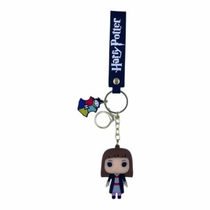 Harry Potter 3D Hermione Granger Keychain – Anime Accessory for Bags, Keys, Backpacks