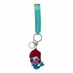Disney Princess 3D The Little Mermaid Keychain – Anime Accessory for Bags, Keys, Backpacks - RK-44