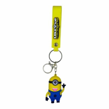 Minions 3D Cartoon Character Keychain – Anime Accessory for Bags, Keys, Backpacks - RK-49