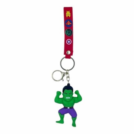 Avengers Hulk 3D Keychain – Anime Accessory for Bags, Keys, Backpacks - RK-67