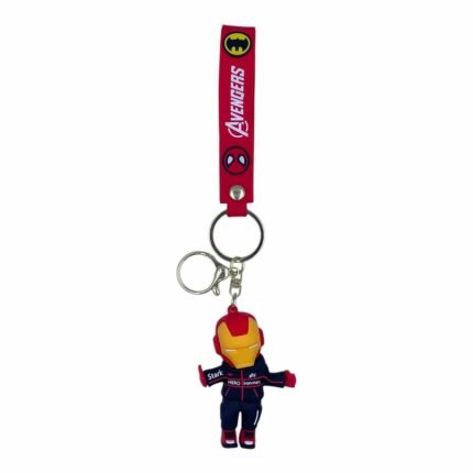 Avengers Ironman 3D Keychain – Anime Accessory for Bags, Keys, Backpacks - RK-71