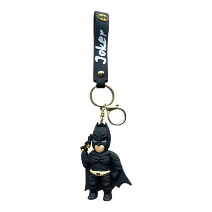 DC Comics 3D Batman Keychain – Anime Accessory for Bags, Keys, Backpacks (Style5) - RK-80