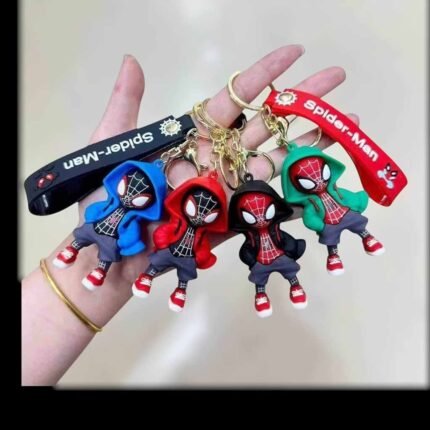 Spiderman 3D Rubber Keychain (RK-90, MOQ-8)