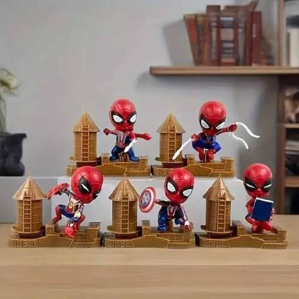 Spidrmn Set of 5 Action Figures 11cm - S117