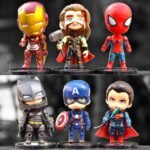 Avgrs Set of 6 Action Figures 10cm - S16