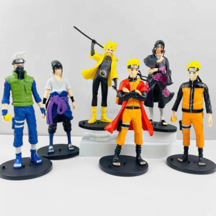Narto Set of 6 Action Figures 18cm - S23