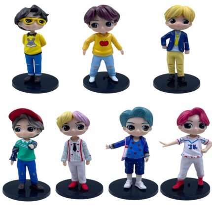 BTS Set of 7 Action Figures 15cm - S38