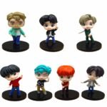 BTS Set of 7 Action Figures 7cm Style 3 - S44