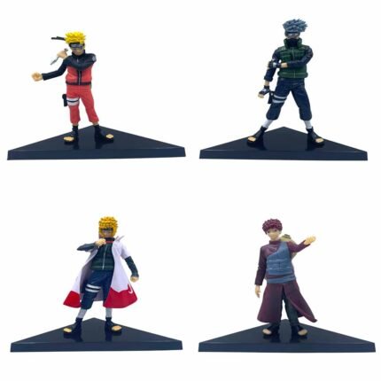 Narto Set of 4 Action Figures 16cm - S53