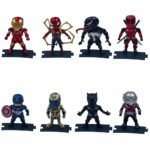 Avengers Set of 8 Action Figures 10cm - S58