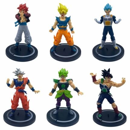 DBZ Set of 6 Action Figures 16cm Style1 - S61