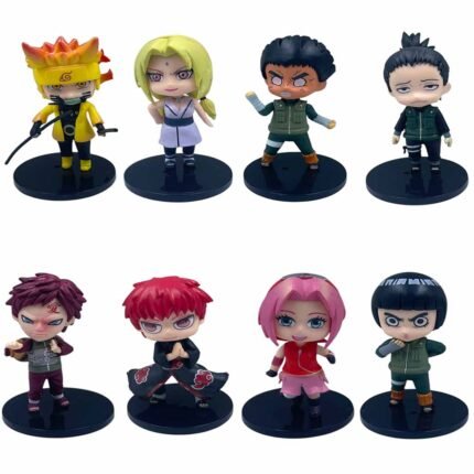 Naruto Set of 8 Action Figures 10cm - S64