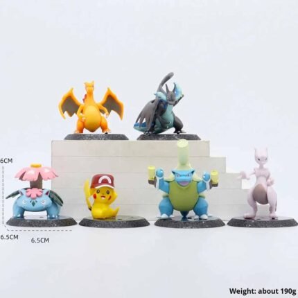 Pokmon Set of 6 Action Figures 6cm - S67