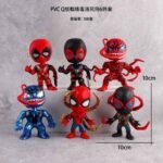 Spiderman Set of 6 Action figures 10cm - S7