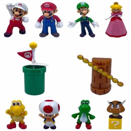 Mario Set of 10 Action Figures - S75