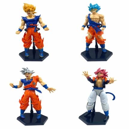DBZ Set of 4 Action Figures 19cm - S77
