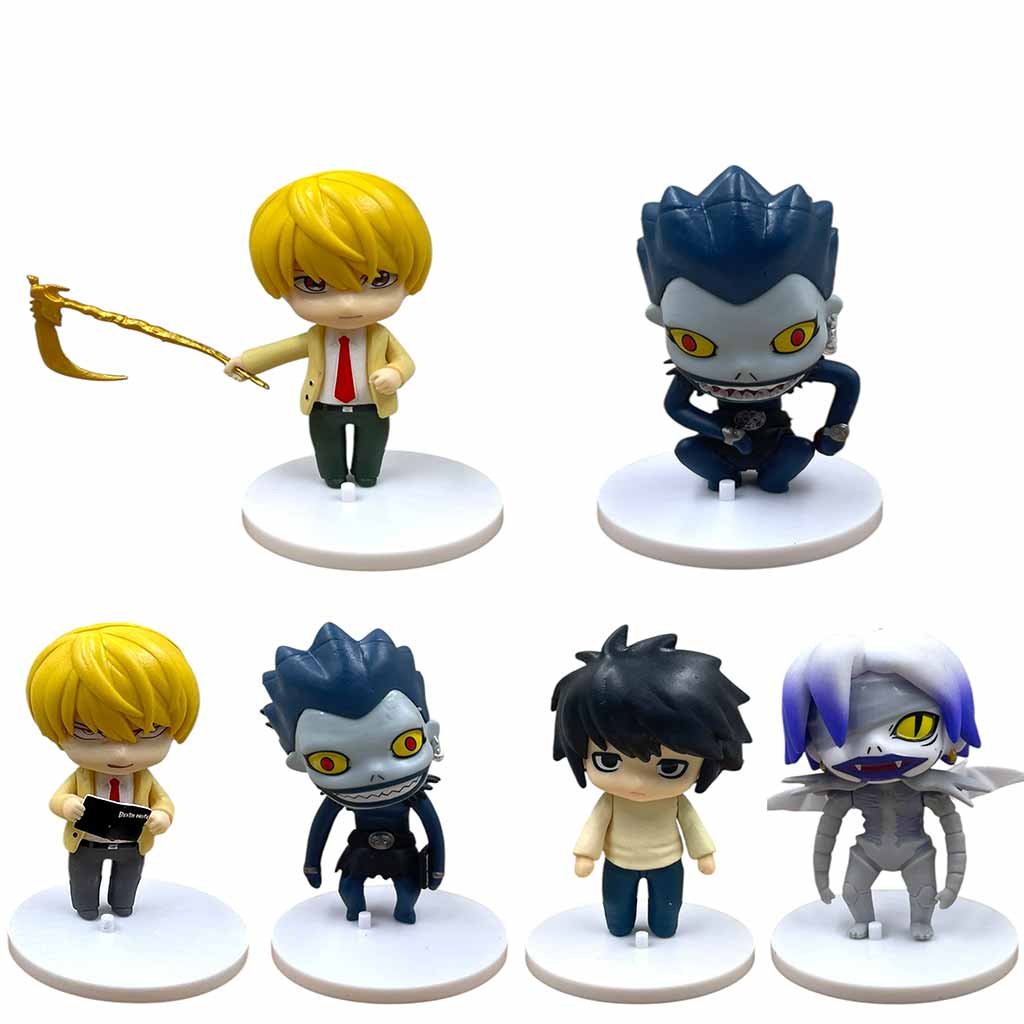 S82 Death Note Set of 6 Action Figures 10cm - S82 - Image 1