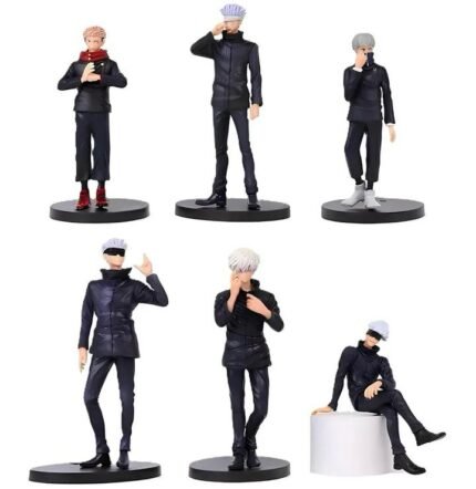 Jujutsu Kaisen Set of 6 Action Figures 14-20cm - S84