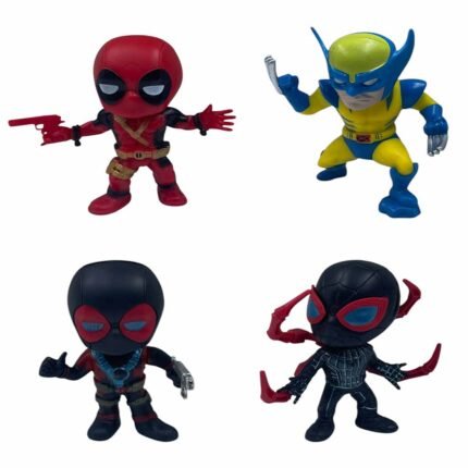 Spidr Set of 4 Action Figures 10cm - S89