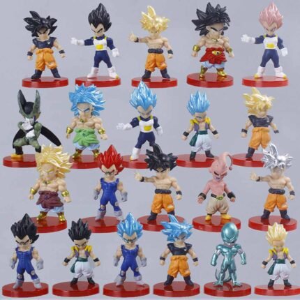 DBZ Set of 21 Action Figures 7cm - S9