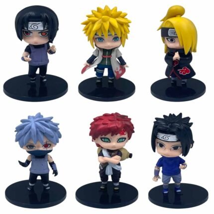 Naruto Set of 6 pcs Action Figure 10cm - S95