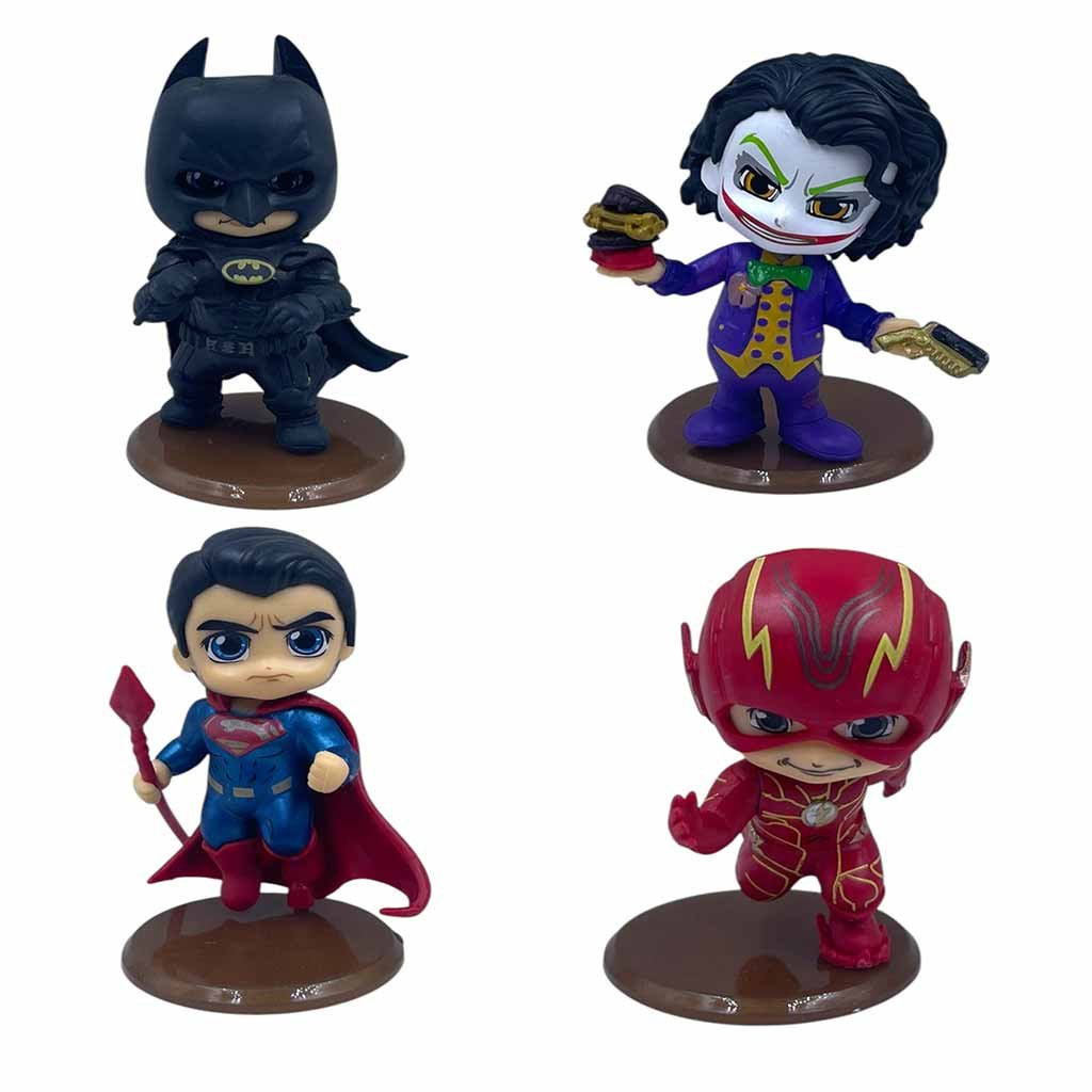 S98 DC Set of 4 Action Figures 10cm - S98 - Image 1