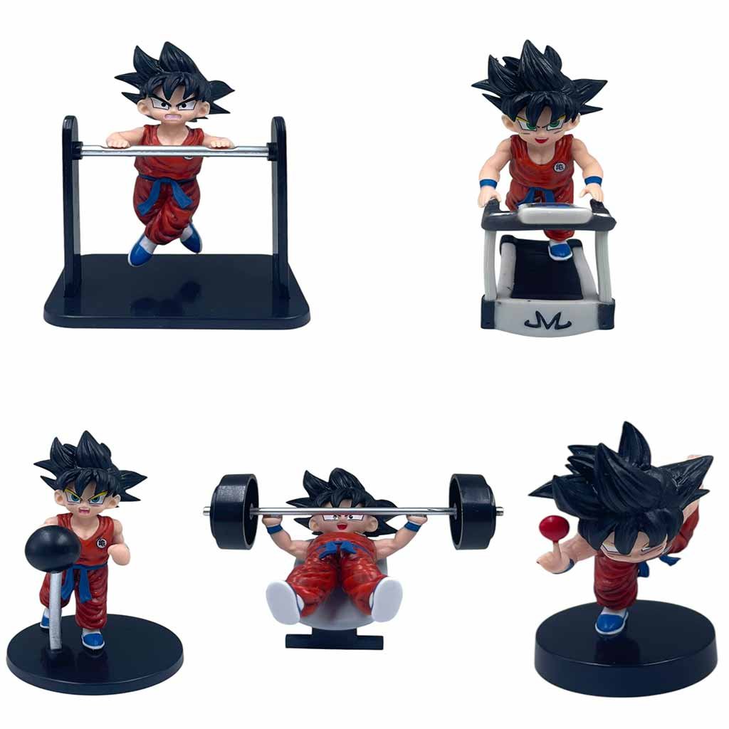 S99 Goku Set of 5 Action Figures 13cm - S99 - Image 1