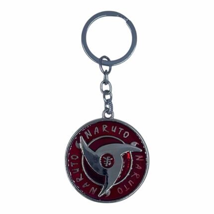 Naruto Sharingan Symbol Spinner Metallic Keychain - SK-105 | MOQ 3|