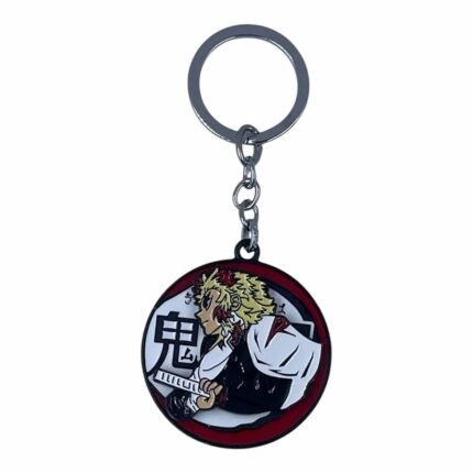 Rengoku Spinner Metallic Keychain - SK-113 | MOQ 3|