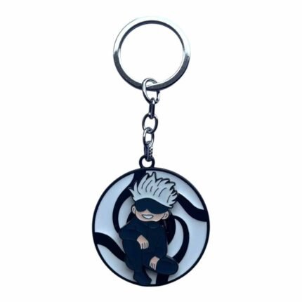 Gojo Satoru Spinner Metallic Keychain - SK-124 | MOQ 3|