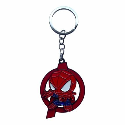 Spiderman Spinner Metallic Keychain - SK-132 | MOQ 3|