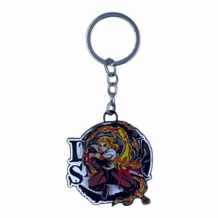 Rengoku Spinner Metallic Keychain - SK-155 | MOQ 3|
