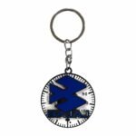 Bajaj Logo Spinner Metallic Keychain - SK-172, | MOQ 3|