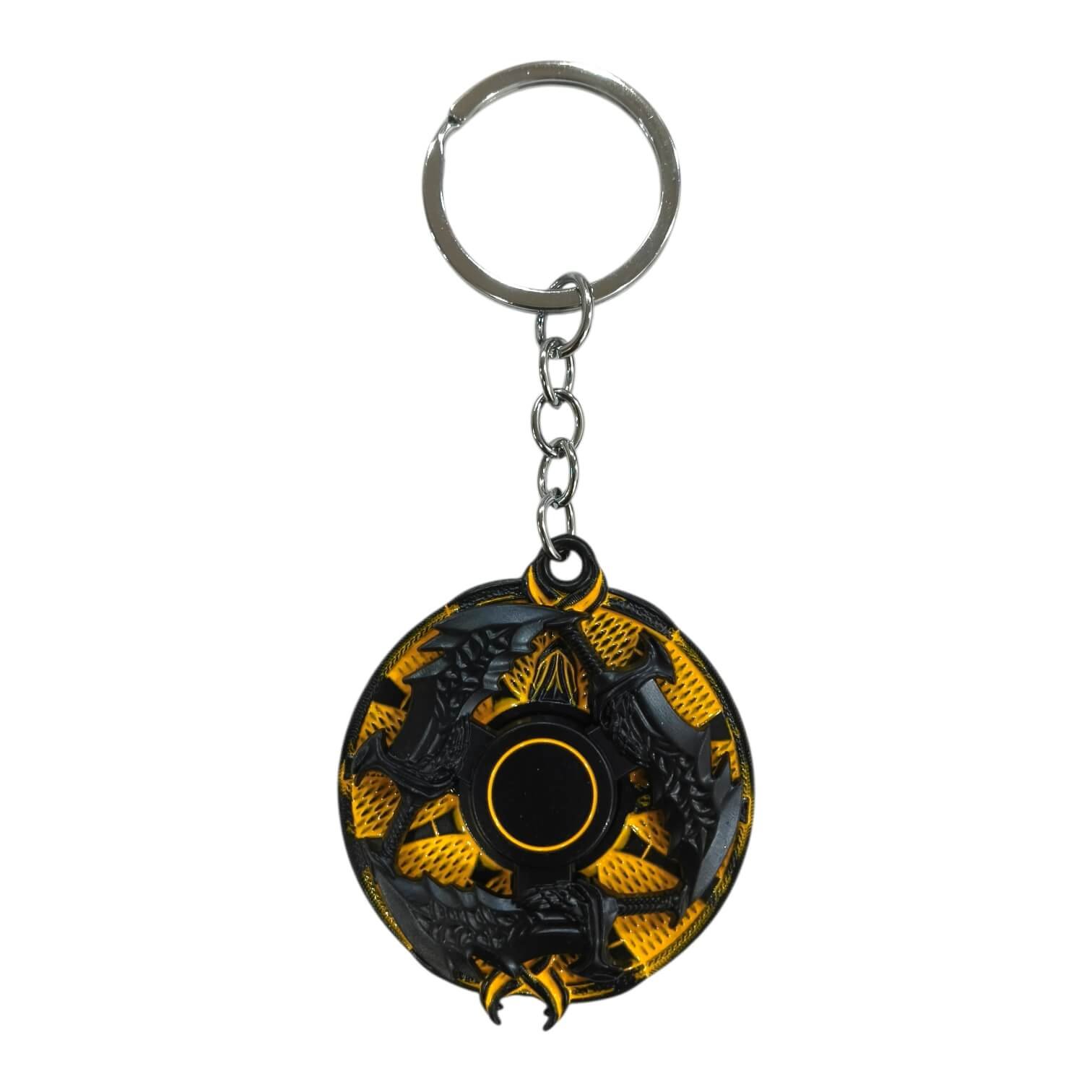 SK-187 God of War Spinner Metallic Keychain (Design 1) - SK-187, | MOQ 3| - Image 1