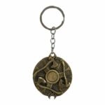 Axe Throwing Medals  Spinner Metallic Keychain - SK-195, | MOQ 3|