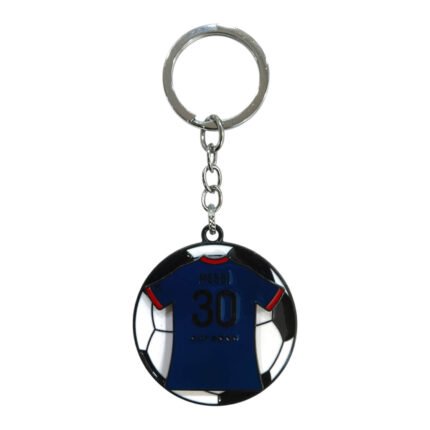 Messi Football Jersey Spinner Metallic Keychain - SK-196, | MOQ 3|