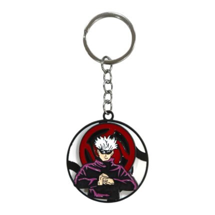 Jujutsu Kaisen Gojo Satoru Acrylic  Spinner Metallic Keychain - SK-198, | MOQ 3|
