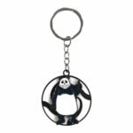 Panda Spinner Metallic Keychain (Design 1) - SK-199, | MOQ 3|