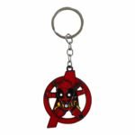 Deadpool Spinner Metallic Keychain - SK-211, | MOQ 3|