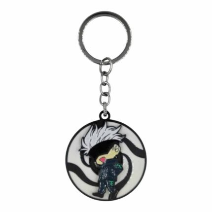 Gojo Satoru Spinner Metallic Keychain - SK-37 | MOQ 3|