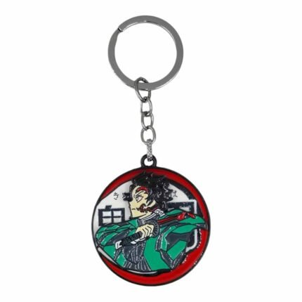 Tanjiro Spinner Metallic Keychain - SK-72 | MOQ 3|