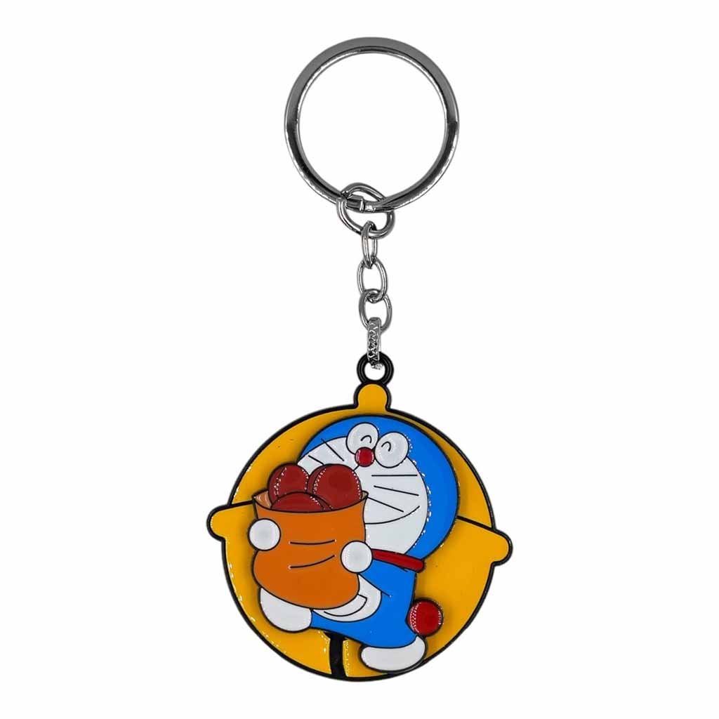 SK-78 Doraemon Spinner Metallic Keychain - SK-78 | MOQ 3| - Image 1