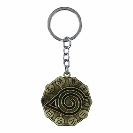 Naruto Hidden Leaf Spinner Metallic Keychain - SK-94 | MOQ 3|
