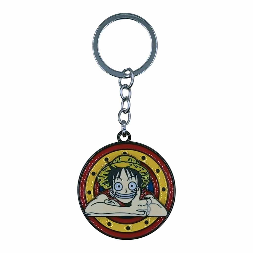 SK-96 Luffy Spinner Metallic Keychain - SK-96 | MOQ 3| - Image 1