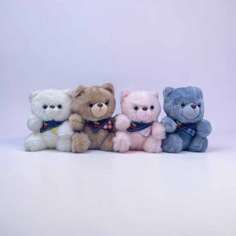cute plush teddy bear set soft stuffed toy bears multicolor small teddy gift set
