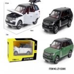 Die Cast Toy Car Model with Open Doors & Light, 1:32